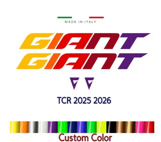Adesivi Giant TCR 2025 2026 kit Made in Italy