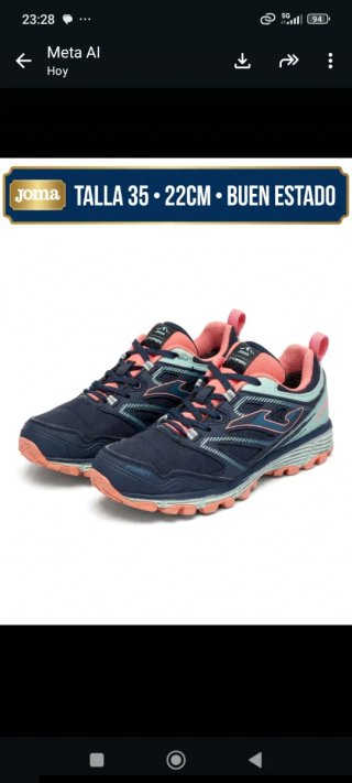 Zapatillas Trail Running Joma Vora Talla 35