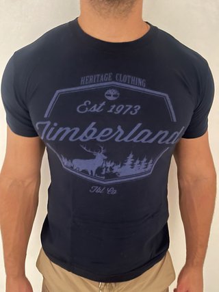 Camiseta Timberland Negra