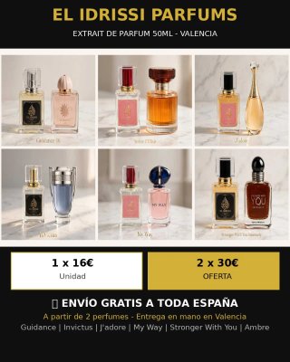 Perfume EL IDRISSI 50ml | Inspiración Guidance ...