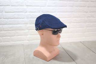 Gorra de Pana Azul Leisure Talla Unica