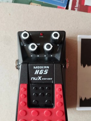 Pedal de Guitarra NUX Modern HG5