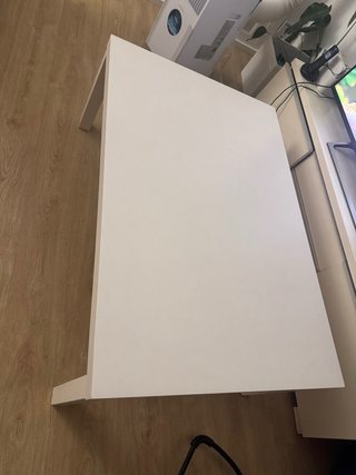 Mesa de centro blanca grande