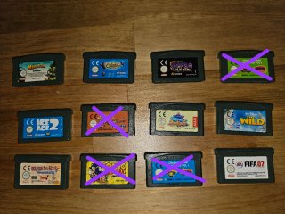 Lote de 8 Juegos Game Boy Advance