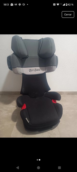 Silla de coche Cybex con Isofix
