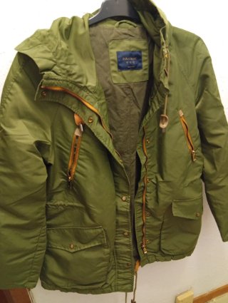 Chubasquero Mujer Verde Oliva