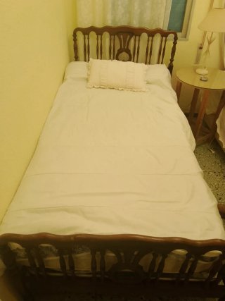 Cama Individual de Madera. Se regala colchon