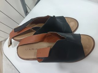 Sandalias Marina Negras y Marrones