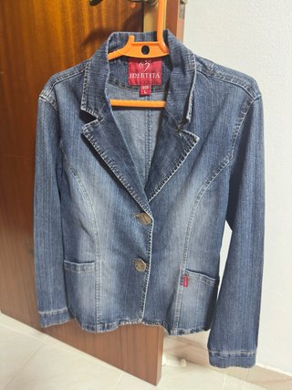 Chaqueta Tejana Entallada Identita Talla L