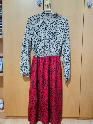 Vestido Midi Minueto Animal Print