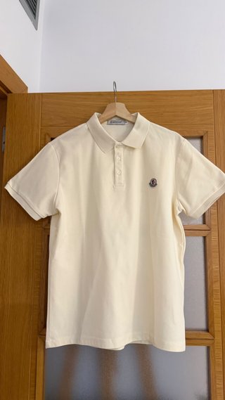 Polo Moncler Beige Talla M