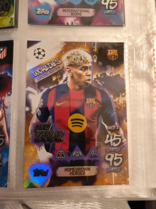 Cromo Lamine Yamal Topps Homegrown Heroes