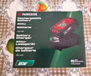 Batería 20V 2Ah y Cargador Parkside