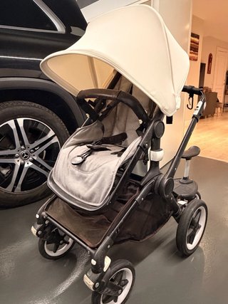 Bugaboo Fox con capazo, silla, patinete y saco