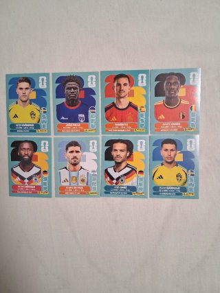 8 Stickers Mundial FIFA 2026