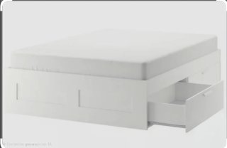 Cama de matrimonio IKEA Brimmes 160x200