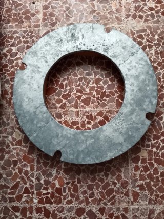 Tarima para brasero de mesa
