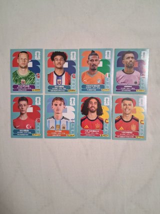 8 Stickers Mundial FIFA 2026