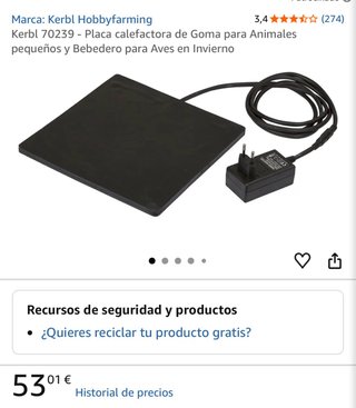 Placa Calefactora de Goma Kerbl