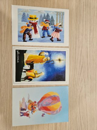 Set de 3 Postales de Navidad