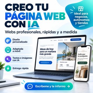 Creación de páginas web profesionales