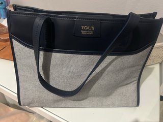 Bolso Tous Azul y Gris