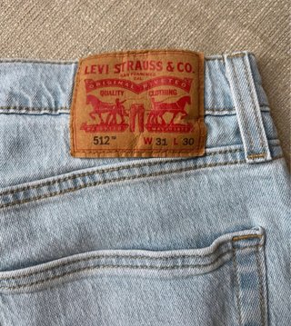 Vaqueros Levi's 512 Azul Talla W31 L30
