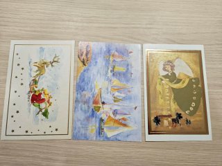 Set de 3 Postales de Navidad