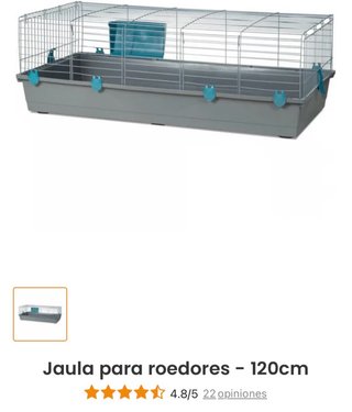 Jaula para Conejos 120cm