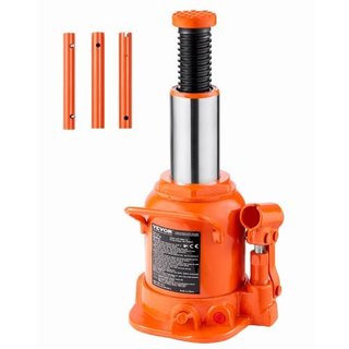 Hydraulic Bottle Jack, 20 Ton/ Welded Bottle Jack