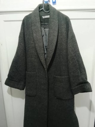 Abrigo Zara Gris