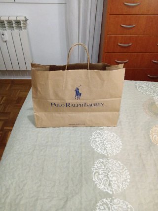 Bolsa de Papel Polo Ralph Lauren Mediana