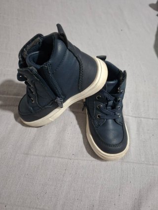 Botines de bebé azul marino