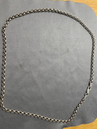 Cadena Rolo de Plata de Ley 925 (16 gramos)