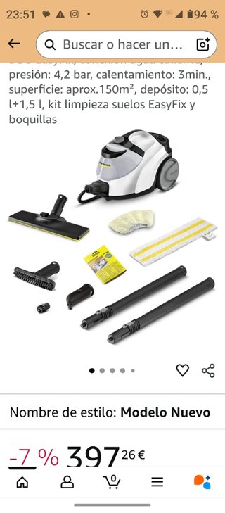 Vaporeta Kärcher SC 5 EasyFix