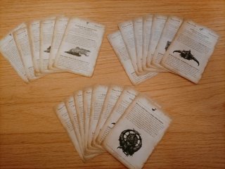 Warhammer Fantasy Cartas Magia Guerreros del Caos