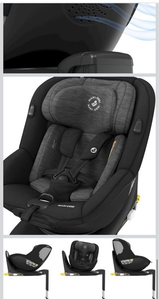 Silla de Coche Maxi-Cosi Mica Giratoria 360°