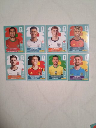 8 Stickers Mundial FIFA 2026