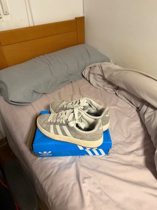 Zapatillas Adidas Campus Grises