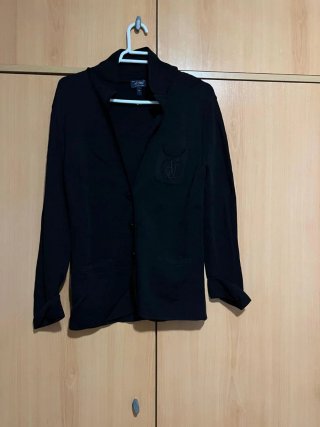 Blazer Armani Jeans Negro Talla M