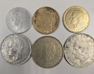 Colección de 23 Monedas Antiguas
