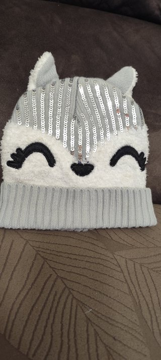 Gorro de Invierno Husky con Lentejuelas