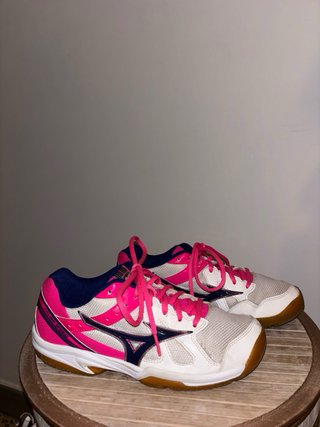 Zapatillas Mizuno Deportivas Blanco y Rosa