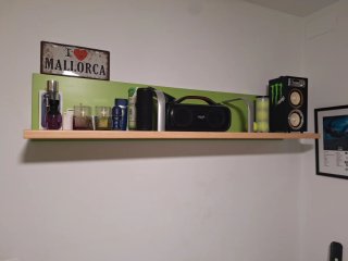 Estantería de Pared con Panel