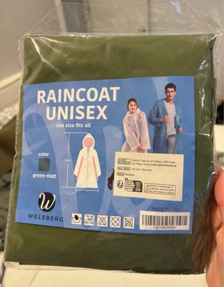 Chubasquero Unisex Welsberg Verde