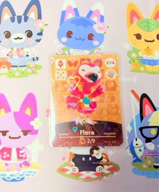 Carta Amiibo Animal Crossing Flora 274