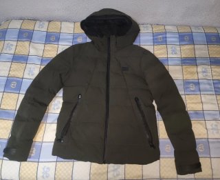 Chaquetón Álvaro Moreno verde talla XS
