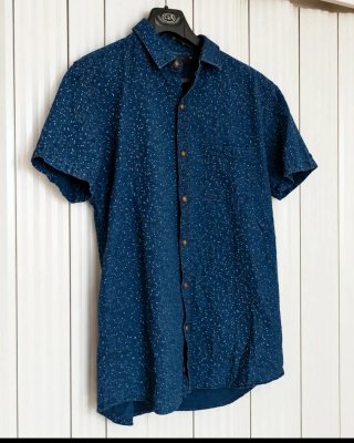 Camisa Globe Azul Marino Talla M