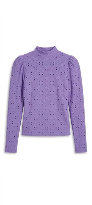 Camiseta Manga Larga Morada