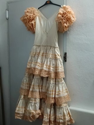 Vestido Canastero de Flamenca Talla 42